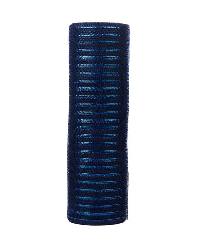 Navy blue decorative mesh - blue,