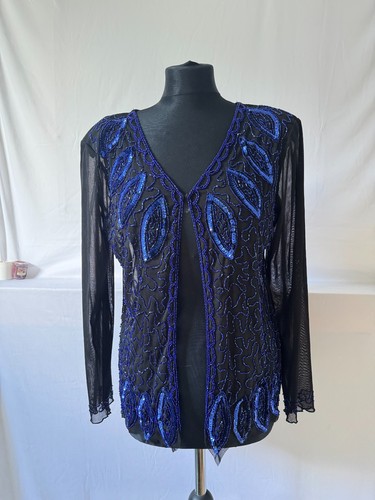 Roman black sheer mesh - roman,