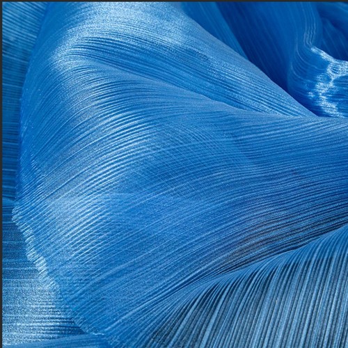 Stiff pleated mesh - mesh,