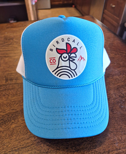 Birdcall blue white trucker - blue/white,