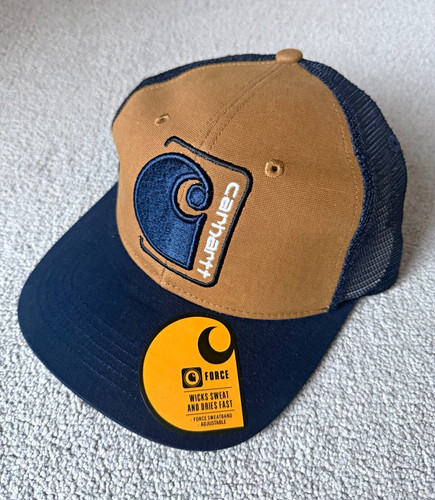 Carhartt brown blue - carhartt, canvas