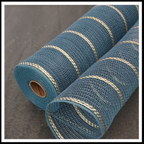 Deco mesh rolls x9m - mesh, 10"x9m