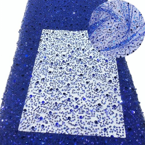 130x90cm sequin tulle - 130x90cm, lace