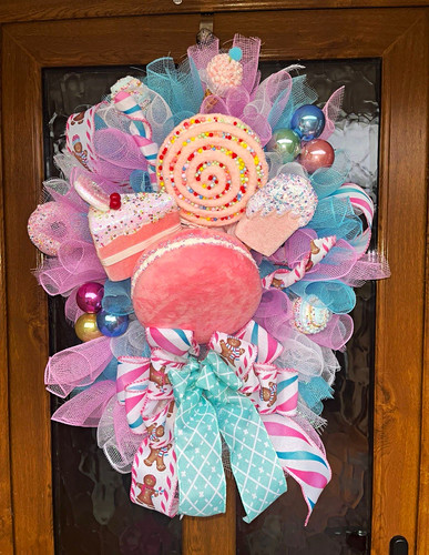 Artificial candy deco - artificial, mesh