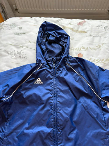 Adidas boys blue hooded - adidas,